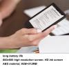 HD Ink Screen E Reader, 6inch 8GB 512MB 800X600 High Resolution Screen Low Power Ink Screen Portable Ebook Ereader Devices with Protective Case Film Navigation Mechanical Buttons for Study Work view 2