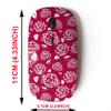 2.4G Wireless Mouse with Cute Pattern Design for All Laptops and Desktops with Nano Receiver - Rosae view 2