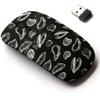 2.4G Wireless Mouse with Cute Pattern Design for All Laptops and Desktops with Nano Receiver - Big Fresh perl ostreidae Mollusc view 1