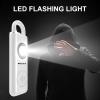 Personal Safety Alarm Keychain - Loud Self-Defense Emergency Alarm with Strobe Light for Women, Seniors & Kids - Rechargeable, Portable, Compact, Easy to Use - Protection for Travel & Outdoor, White view 3