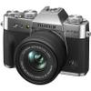 FUJIFILM X-T30 II Mirrorless Camera with XC 15-45mm OIS PZ Lens (Silver) + SanDisk 64GB Extreme SDXC, 2X Spare Batteries, Multi-Coated UV Filter, Universal Speedlite & Much More (27pc Bundle) view 2