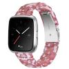TryBest Replacement Strap Compatible for Fitbit Versa/Versa 2/Versa Lite, Resin Skin-Friendly Wristband with Metal Buckle Adjustable Strap 5.5-7.87 inch for Women Men view 1