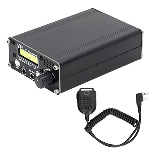 8 Band Radio Transceiver SDR Full Mode HF QRP Shortwave with BNC Antenna Connector USB LSB CW AM FM Support (no power)