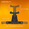 iBOLT Dock'n Lock IncrediBOLT AMPS w/ 4.25" Double Socket Arm Locking Drill Base Mount for All 7"-10" Tablets for Trucks, ELD's, Wall Mounting, Sprinter Vans, etc. view 4