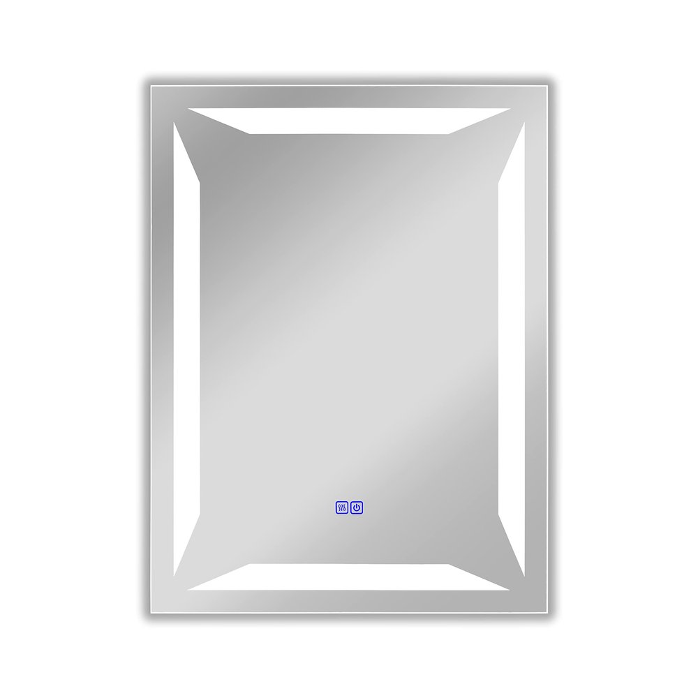 Chloe Lighting Luminosity Back Lit Rectangular Touchscreen LED Mirror 3 Color Temperatures 3000K-6000K 32" Height