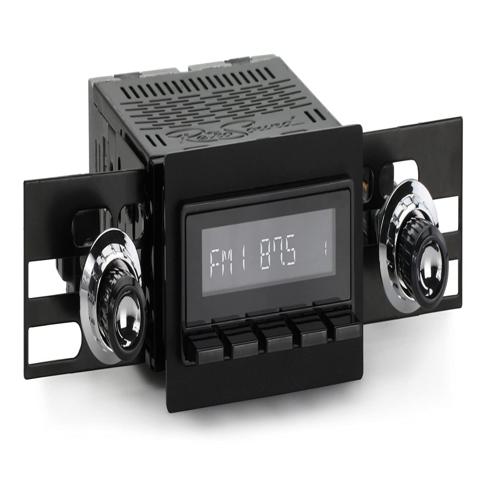 Denver Radio M1 AM/FM RDS Compatible with 1966-71 International Scout (DEN-M1-B-248-25-85)