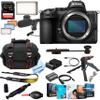Nikon Z5 Mirrorless Digital Camera 24.3MP Body (No Lens) + Shot-Gun Microphone + LED Always on Light+ 64GB Extreme Speed Card, Gripod, Case, and More (26pc Video Bundle)