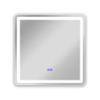 Chloe Lighting Luminosity Back Lit Square Touchscreen LED Mirror 3 Color Temperatures 3000K-6000K 24" Wide view 1