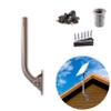 Starlink J-Pipe Mount Kit Compatible with V2 Rectangular Dish by SatelliteSale 22 inches Long view 1