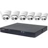 Turing Video TN-K086T44 Advantage Series 8-Channel 8MP NVR with 4TB HDD & 6 4MP Turret Cameras Kit view 1