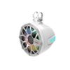 Cerwin Vega SH65F4W 6.5 inch 600 Watts Marine Speaker System Coaxial with 1 inch Tweeter IP65 LED Lighting Stainless Metal Mesh Clamp White Pair view 3