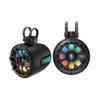 Cerwin Vega SH65F4B 6.5 inch 600 Watts 2-Way Pod Speaker System Marine Car Coaxial Speakers with 1 inch Tweeter LED Lighting Black UV Stable Black Pair view 1