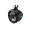 Cerwin Vega SH65F4B 6.5 inch 600 Watts 2-Way Pod Speaker System Marine Car Coaxial Speakers with 1 inch Tweeter LED Lighting Black UV Stable Black Pair view 4