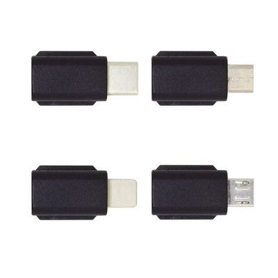 cablecc 4pcs/Set Type-C & Micro & Adapter for Osmo Pocket 1 2 Connector Interface Handheld Gimbal Camera Accessories