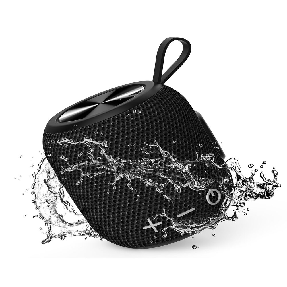 FIGMASU Portable Bluetooth Speakers Wireless Mini Speaker Bluetooth 5.0, 360 HD Surround Sound Stereo, IPX7 Waterproof for Travel, Pool and Outdoor Shower Speaker