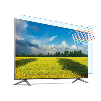 70" TV Anti Blue Light Screen Protector Anti Ultraviolet, Filter Out Radiation Relieve Computer Eye Strain and Help You Sleep Better, (70 Inches),L61.4*W35.4 in