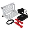 Legrand - OnQ Shelf Mounting Bracket for Structured Wiring Enclosure and Media Box, Includes Mounting Bracket, Network Switch, Mounting Clips, Grommet Plunger, Hook, Loop Strap, 1 Set, AC1060-L5 view 1