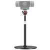 Nycetek Webcam Tripod Stand for Desk: Webcam Stand for Logitech Brio | C920 | C922 | C615 | C930e - Height & Angle Adjustable Desktop Tripod for Light & 1/4" Thread for Live Streaming | Video Calling view 1