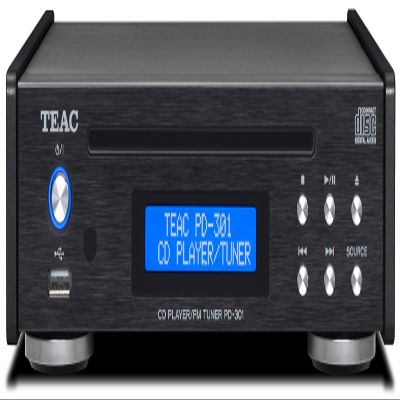 PD-301-X CD Player and FM Radio Black New