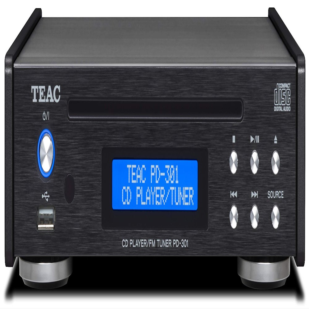 PD-301-X CD Player and FM Radio Black New