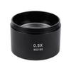 Microscope Accessories Kit Digital Microscope Auxiliary Objective Lens 1.5X 0.75X 0.5 0.7X for Zoom Stereo Binocular Trinocular Camera Microscope Microscope Slides (Color : C 0.5X) view 1