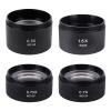Microscope Accessories Kit Digital Microscope Auxiliary Objective Lens 1.5X 0.75X 0.5 0.7X for Zoom Stereo Binocular Trinocular Camera Microscope Microscope Slides (Color : C 0.5X) view 4
