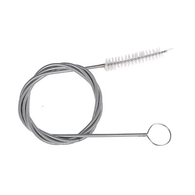 BQLZR Flexible Straw Brush Extra Long 39.37inch Metal for Elastic Hose Drain Pipe Tube