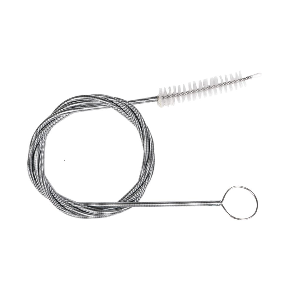 BQLZR Flexible Straw Brush Extra Long 39.37inch Metal for Elastic Hose Drain Pipe Tube