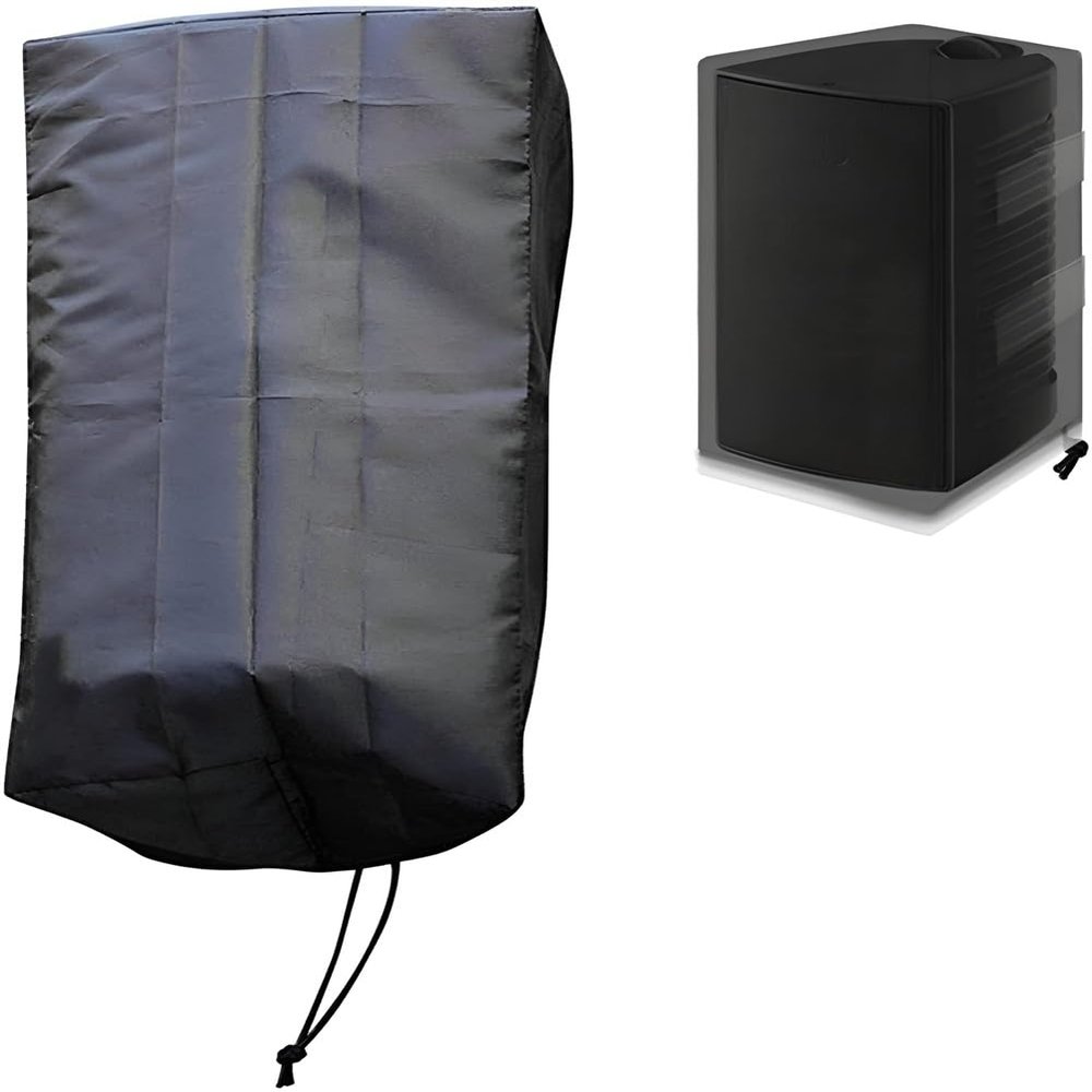 UCARE Wall Mountable Outdoor Indoor 1 Pcs Speakers Covers Heavy Duty Weatherproof Waterproof Patio Bluetooth Mini Box Speakers Stand Cover