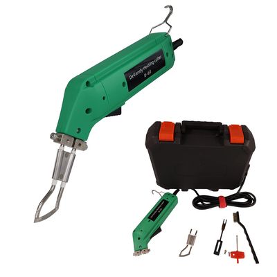 JIADING 110V 60W Electric Hot Knife Ribbon Rope Cutter Melting Fabric Cloth PVC Rope Nylon Rope Healing Cutting Kit (Cutter)