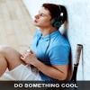 ELECDER i45 Headphones Wired, On-Ear Kids Headphones with 1.5M No-Tangle Cord, Foldable Portable Stereo 3.5mm Headset for School Kids Teens, Smartphones Tablet Computer Laptop, Airplane Travel, Black view 2