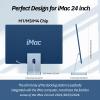 USB C Hub for iMac 24 inch 2021/2023/2024, Minisopuru i-Mac Hub Support M.2 NVMe SSD, i Mac Accessories for iMac M1/M3/M4, Docking Station with USB A/C 10Gbps, SD/TF, M.2 SSD (Not Included), Blue. view 4