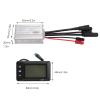 VGEBY Electric Conversion Kit, Electric Motor Controller 15A Common Speed Controller 36V 48V with GD01 Panel 1 to 2 Cable Fully Kit view 2