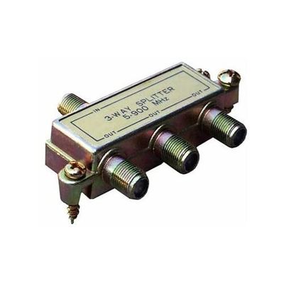 Morris 45042 3 Way Splitter with Ground Block, 1000 MHz, Digital, 10-Pack