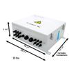 AIMS 6 String Solar Array Combiner Box 120A 200 V 6 Inputs 20KW Prewired view 2