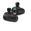 Cerwin Vega SL65F4B 6.5 Inch 600 Watts Marine Tower Speaker System Coaxial with LED IP65 UV Protection Powerful Bass RCA Cable Black Pair view 1