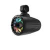 Cerwin Vega SL65F4B 6.5 Inch 600 Watts Marine Tower Speaker System Coaxial with LED IP65 UV Protection Powerful Bass RCA Cable Black Pair view 2