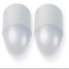OWI Audio 2X2AMP-HD-NEP-2W Pair of Neptune Amplified HD Pendant Speakers, White; 5" Woofer; Omni-Directional Wide Dispersion; Aluminum Grill; Plastic Enclosure; Maximum 65 W Power view 1