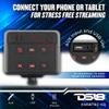 DS18 ENSBTRC-SQ Bluetooth Marine Universal Radio Stereo - Waterproof Boat Audio Receiver with MP3, USB, SD  Ideal for Boat, ATV, UTV, Side by Side, Golf Car view 3