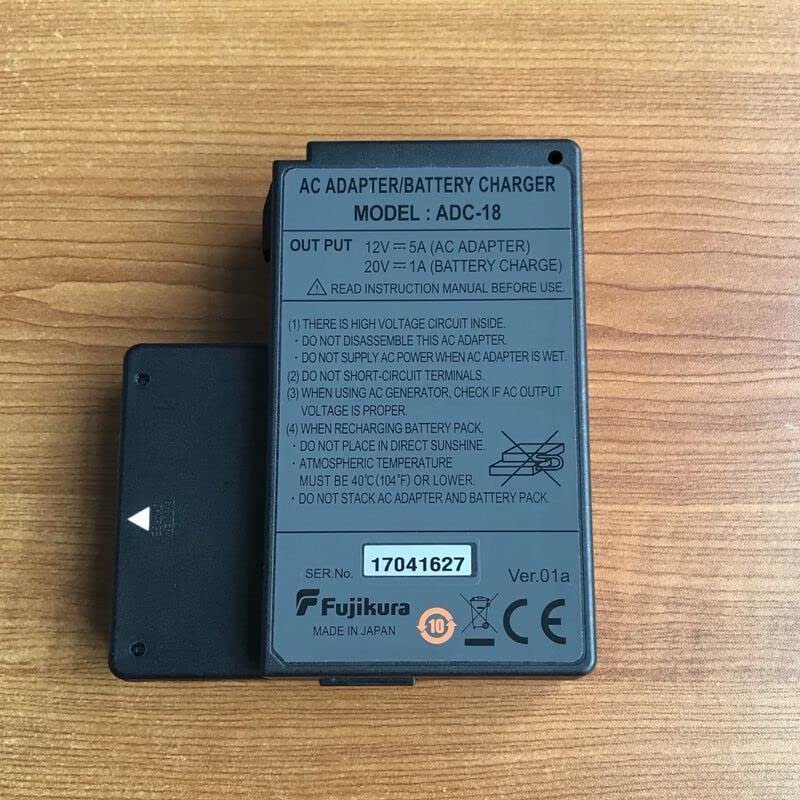 Genuine Fujikura AC Adapter Battery Charger ADC-18 for FSM-70S FSM-70S+ FSM-80S FSM-70R FSM-70R+ Fusion Splicer .