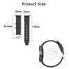 BabyValley 22mm Bands Compatible with Ticwatch Pro 3 Ultra/Pro 3/Pro 4G/ S2/E2/Pro 2020 Bands Adjustable Quick Release Leather Strap Breathable Replacement Wristbands for Women&Men (black) view 4