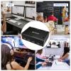Dual Monitor KVM Switch HDMI 2 Port 4K@60Hz,MLEEDA USB HDMI Extended Display Switcher for 2 Computers Share 2 Monitors and 4 USB 2.0 Hub,Desktop Controller and USB HDMI Cables Included view 3