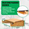 Bike Wall Mount - COR Indoor Bicycle Rack | Bamboo Bike Rack Storage with Removeable Shelf view 4