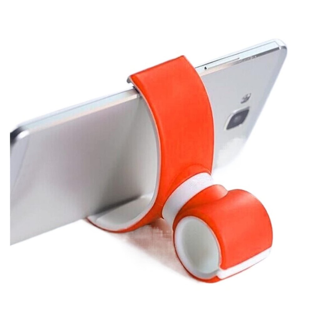 TMP1105 360 Rotating Universal Air Vent Mount Car Holder Stand, Bike Bicycle Cell Desktop Phone Holder (Color : 1 pcs Orange)