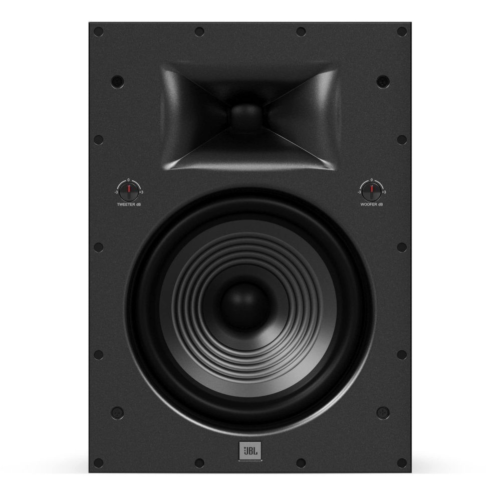 JBL Studio 6 8IW - Home Theater in-Wall Speaker with 8" PolyPlas Woofer - Easy to Install