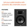 JBL Studio 6 8IW - Home Theater in-Wall Speaker with 8" PolyPlas Woofer - Easy to Install view 3