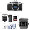 Nikon Z fc DX-Format Mirrorless Camera Bundle with Flashpoint Zoom-Mini TTL R2 Flash, 64GB SD Card, Bag, Screen Protector, Cleaning Kit view 1