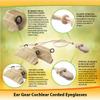Ear Gear Cochlear M1 Corded Eyeglasses Protect Implants from Dirt, Sweat, Moisture, Loss, Wind Fits Nucleus 7, Opus 2, Medel Sonnet and AB Naida Processors view 2