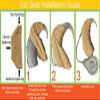 Ear Gear Cochlear M1 Corded Eyeglasses Protect Implants from Dirt, Sweat, Moisture, Loss, Wind Fits Nucleus 7, Opus 2, Medel Sonnet and AB Naida Processors view 3