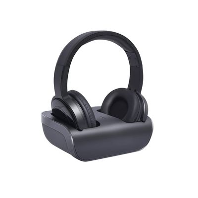 ZANCHIE Wireless Headphones for TV Watching, On-Ear Digital TV Headsets for Seniors with RF Transmitter & Charging Dock, up to 330ft, No Audio Delay(Support Digital Optical, RCA, AUX Port)